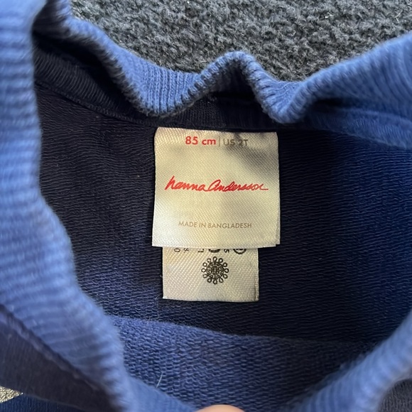 Lot of 2- Hanna Andersson sweatshirts - Picture 3 of 8